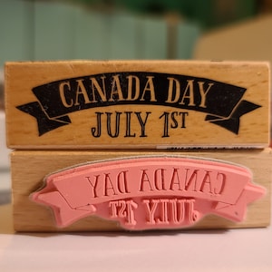 Studio G Canada Day Wood Stamp