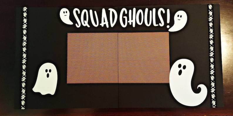 12x24 Squad Ghouls Page Layout Lowest price challenge Double SEAL limited product