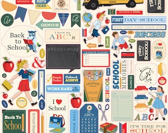 Carta Bella School Days Stickers