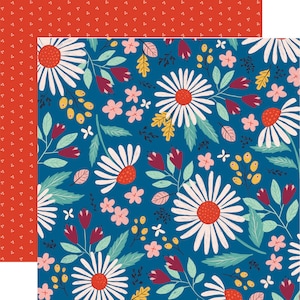 Carta Bella - Our House - Country Floral Scrapbook Paper