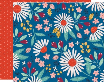 Carta Bella - Our House - Country Floral Scrapbook Paper