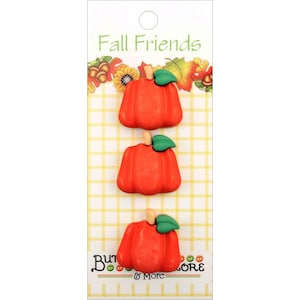 Buttons Galore - Pumpkin