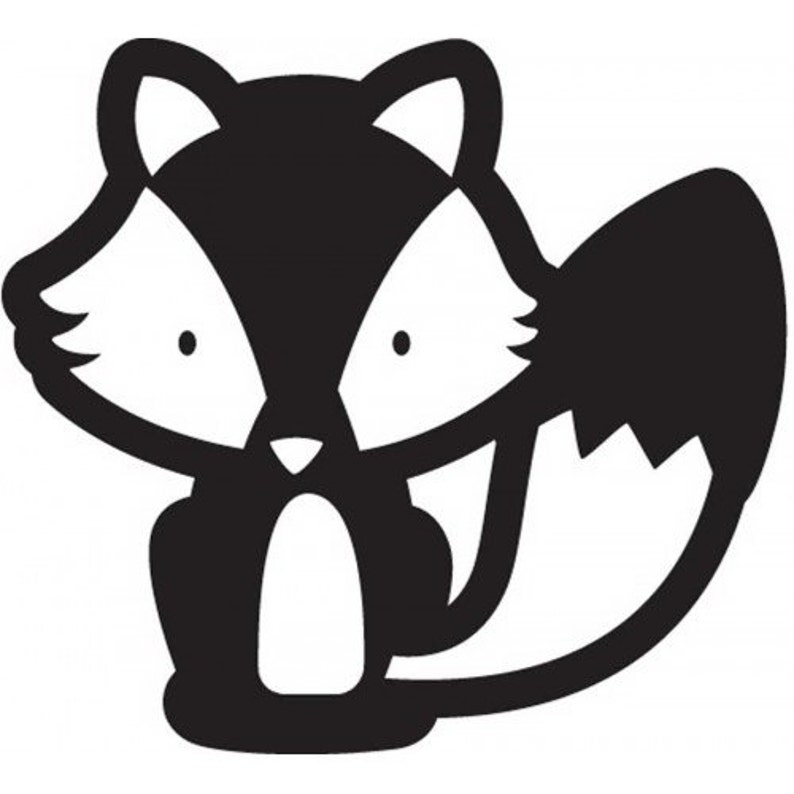 JIllibean Soup 2x2 Cute Fox Wood Stamp