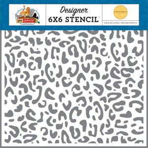 Carta Bella Cheetah Stencil