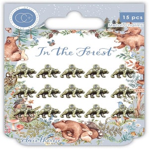 Craft Consortium In the Forest - Bear Charms