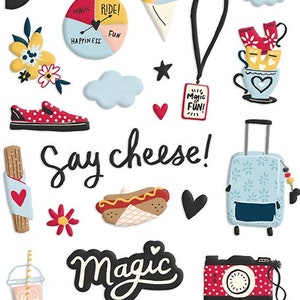 Simple Stories -Say Cheese Main Street - Sticker Book