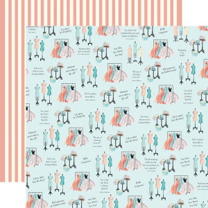 Carta Bella - En Vogue - Fashion Week Scrapbook Paper