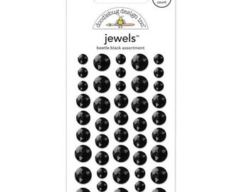 Doodlebug Design Inc Jewels - Beetle Black