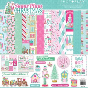 Kit de coleção de Natal Sugar Plum da Photoplay