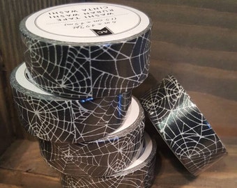 American Crafts Washi Tape - Spider Webs