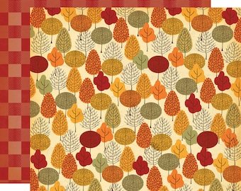 Carta Bella - Autumn - Fall Forest Scrapbook Paper