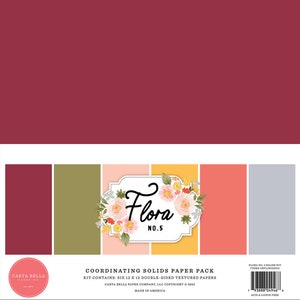 Carta Bella Solids Kit - Flora No 5