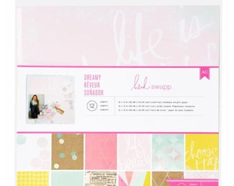 Heidi Swapp 12x12 Paper Pack - Dreamy