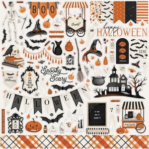 Carta Bella Halloween Market Element Stickers