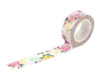 Carta Bella Bloom Washi Tape - Little Things Floral in White