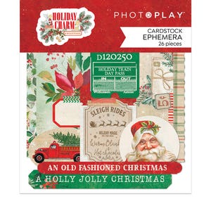 Photoplay Holiday Charm Ephemera