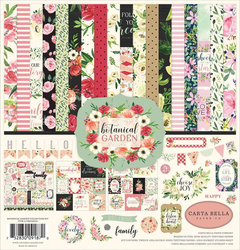 Carta Bella Botanical Garden Collection Kit image 1