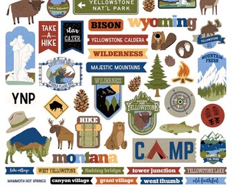 Photoplay Yellowstone Element Stickers