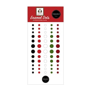 Carta Bella Enamel Dots - Home for Christmas