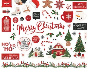Photoplay Holly and Ivy Element Stickers