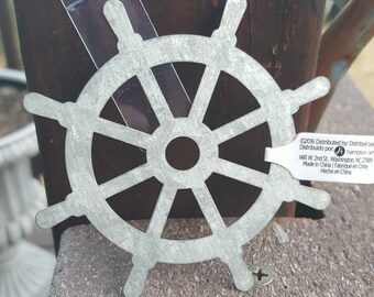 Hampton Art Galvanized Wheel