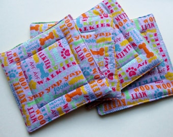 Dog lover potholders
