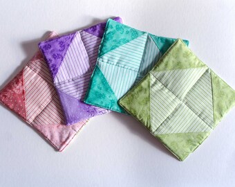 Handmade Country Quilted Potholders