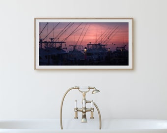 Coastal Pictures, Nautical Wall Art, Fishing Boat Photography, Nautical Bathroom Wall Decor, Coastal Photography