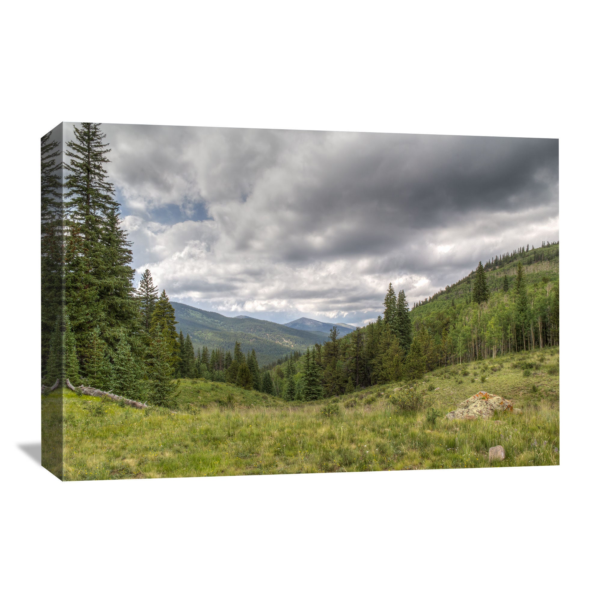 Colorado Gifts Canvas Wall Art Rocky Mountains Nature Etsy