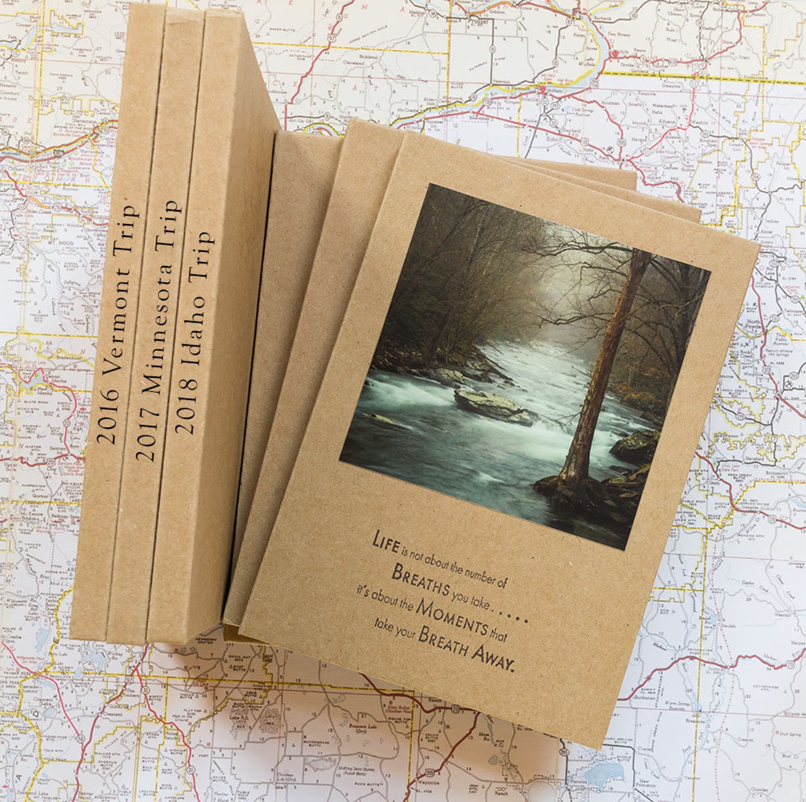 Travel Journal Our Adventure Book Travelers Notebook Etsy