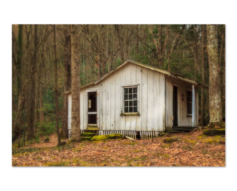 Cottage Wall Art Rustic Pictures Great Smoky Mountains Etsy