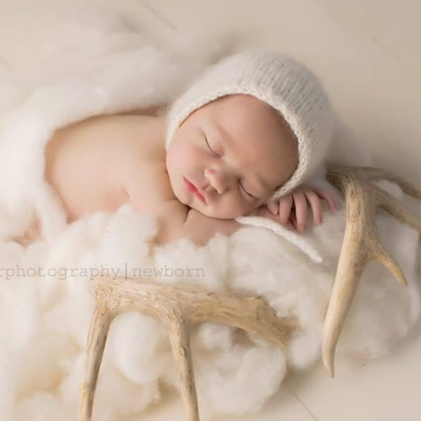 KNIT BONNET PATTERN: worsted weight bonnet knitting pattern pdf, preemie, newborn, 0-3 months, small sitter, large sitter