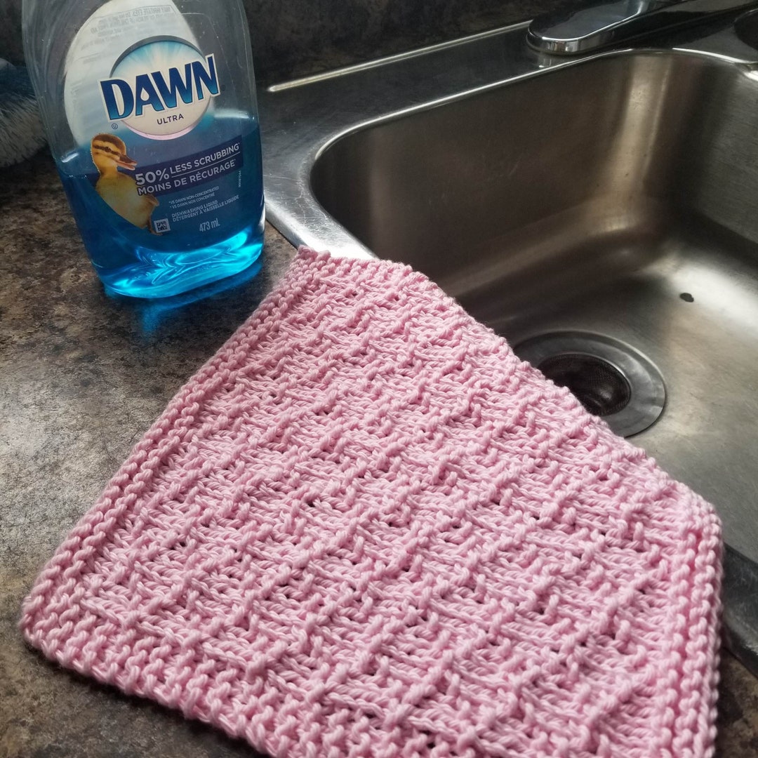 Knitting Pattern, Dish Cloth, Face Cloth, Spa Cloth, Nursery Cloth