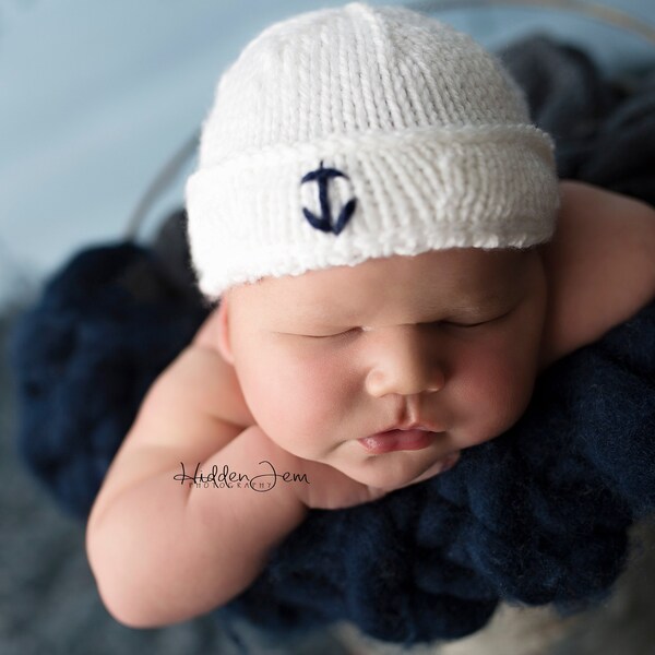 Newborn Sailor Hat Etsy