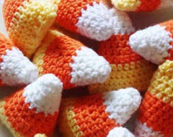 Patrón de ganchillo de caramelo de maíz: juguete amigurumi de 10 cm (descarga en PDF)