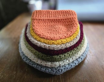 Patrón sencillo de gorro de ganchillo para principiantes: 7 tallas, desde recién nacidos hasta adultos (descarga digital en PDF)