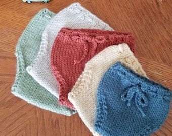 Modello per copripannolino a maglia: accessorio per servizi fotografici per neonati, mutandine per neonati, copripannolino a maglia, download digitale in PDF da Lily B's