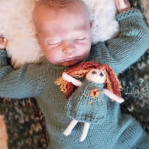 Knitting Pattern: 5" Molly Doll and Dress (PDF Pattern)