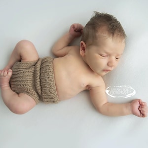 Diaper Cover Knitting Pattern: Ribbed Baby Soakers (Preemie to 12 Months) (PDF Pattern)