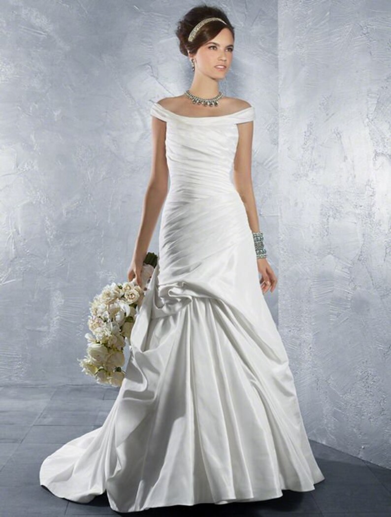 New Wedding Dress By Alfred Angelo Tags Attached Etsy