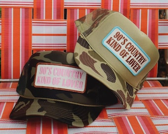 90er Country Kind of Lover Patch Trucker Hut