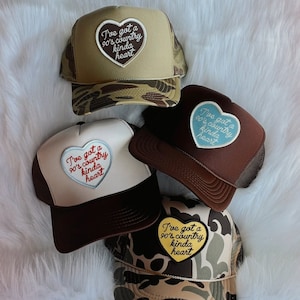 90’s Country Kinda Heart Patch Trucker Hat