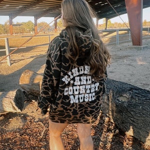 Kindness & Country Music Duck Camo Hoodie