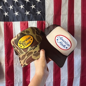 American Made Patch Trucker Hat