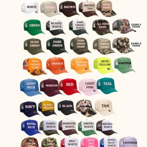 American Made Embroidered Trucker Hat image 4