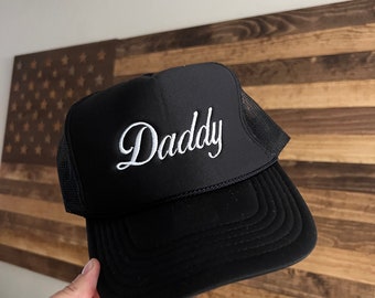 Daddy Embroidered Trucker Hat