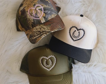 Cowgirl Heart Embroidered Hat