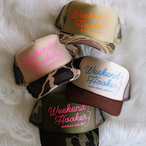 Weekend Hooker Customizable Trucker Hat