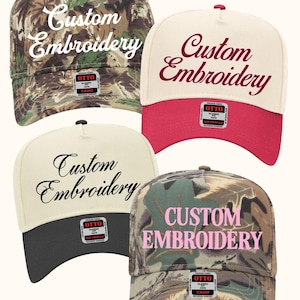 Custom Embroidered Trucker Hat