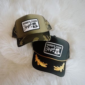 Casquette trucker ange patch ange Honky Tonk